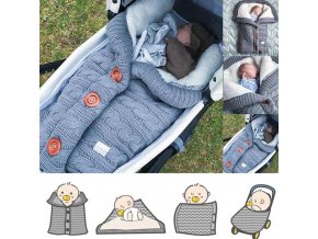 Miminko - spací pytel - deky - spací zimní zateplený pytel pro novorozence  - výprodej skladu