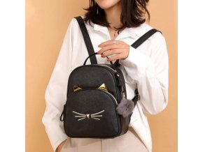 Batohy - módní batoh roztomilé kočky - dámský batoh - školní batoh - výprodej skladu