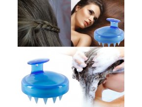 Koupelny - silikonový kartáč na mytí  vlasů - kartáč na vlasy - pro vlasy