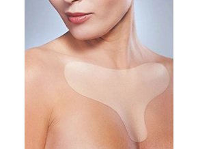 Silikonová podložka proti vráskám na hrudník - vyhlazení vrásek - výprodej skladu - dárek pro ženu