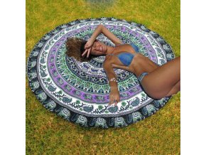 MANDALA 150 CM - DEKA/PŘEHOZ/KOBEREC - SLEVA 50% (Typ 5)