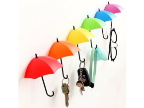 Praktické držáčky ve tvaru deštníků - 3ks
