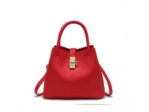 Stylová dámská kabelka taška do ruky červená černá a růžová barva na výběr