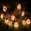 Vánoční dekorace, LED světla- LED světělný řetěz sněhulák, 1m 10 LED