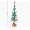 Vánoční dekorace- vánoční stromeček červený, zelený 33x10cm- VÝPRODEJ SKLADU