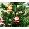 Vánoční dekorace- krásné ozdoby na Vánoční stromeček Santa 6ks- VÝPRODEJ SKLADU