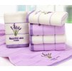 Koupelna- krásné kvalitní ručníky LEVANDULE fialový, bílý- Vhodný jako dárek k Vánocům