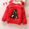 Dětské oblečení- hřejivý zimní svetr pro chlapce a dívky s Vánočním motivem - VÝPRODEJ SKLADU