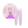 Dětské oblečení- růžové pyžamo pro dívky- VÝPRODEJ SKLADU