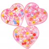 Pro dívky- dárkové balení srdce + prstýnky 36ks - Vhodný jako dárek k Vánocům