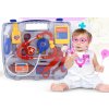 Hračky pro děti - Doktorský modrý a fialový set v kufříku 15ks - vhodné jako dárek