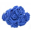 VÝPRODEJ SKLADU- luxusní umělé květiny růže na drátku 10ks, více barev- DEKORACE