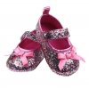 Dětské boty- dívčí capáčky pro nejmenší černé, růžové