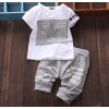 Dětské oblečení- dvoudílný dětský set, tričko, tepláky- tři barvy