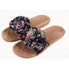 Dámské letní pantofle boty s květinou- více barev