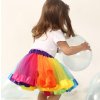 Letní barevná veselá tutu sukně pro maminku a dceru