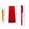 Přepisovatelný set- červené pero 0.5mm, 10 náplní a vtipná guma mrkev AKCE