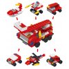 Hračky- 6 v 1 Stavebnice, model auta, letadla- vlastní sestavění- více druhů