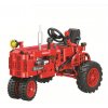 Hračky- Stavebnice, model traktor červený- vlastní sestavení 302 ks