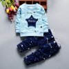 Pro děti dětské oblečení kojenecké oblečení  - unisex teplákovka s hvězdičkou