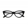 Stylové nedioptrické brýle černé-dvě varianty-trendy doplněk pro ženy, dívky