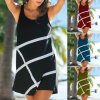 Dámské plážové letní šaty až 2XL více barev