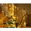 Vánoční dekorace - LED světelný řetěz, svatební dekorace- tři rozměry