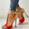 Dámské boty- Luxusní dámské boty na podpatku více barev