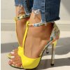 Dámské boty- Luxusní dámské boty na podpatku více barev