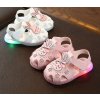 Dětské boty- LED svítící letní boty pro dívky