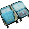 Cestování - kufr - cestovní tašky - organizér - balení - sada cestovních tašek do kufru - větší velikost