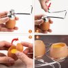 Kuchyň - vejce - nástroj na odstranění špičky skořápky - vejce na tvrdo - výprodej skladu - dárek k vánocům