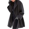 Dámské oblečení - dámský elegantní kabát s límcem - dámský zimní kabát - kabát - dárek pro ženu