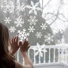 Vánoce - dekorace - vánoční dekorační vločky na okna - sněhová vločka - samolepky