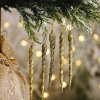 Vánoce - dekorace - vánoční závěsné rampouchy - vánoční ozdoby  - výprodej skladu