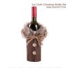 Dekorace  - vánoční dekorace - víno - vánoční obal na víno - stojan na víno - vánoční dárek