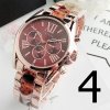 Hodinky - krásné módní hodinky s barevným proužkem  - dámské hodinky - dárek pro ženu