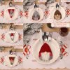 Vánoce - vánoční skřítci na příbory - vánoční dekorace - prostírání - vánoční skřítek