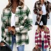Oblečení - dámská košilová bunda v retro stylu - dámské jarní bundy - výprodej skladu