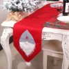 Vánoce - vánoční běhoun na stůl se skřítkem - běhoun - vánoční dekorace - výprodej skladu