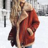 Oblečení - dámský zimní stylová bunda s kožíškem a přezkami - zimní bundy - dámské zimní bundy