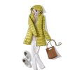 Oblečení - bunda - dámská péřová bunda s kapucí ve více barvách - nadměrné velikosti - zimní bundy