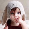 Dětské oblečení  - čepice- krásná dětská čepička s oušky - zimní čepice - vánoční dárek