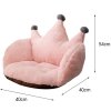 Polštáře - pohodlný polštář na židli ve tvaru korunky - korunka - vánoční dárek