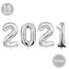Dekorace - dekorační nafukovací balónky na oslavu nového roku 40 cm  - balonky - šťastný nový rok - silvestr