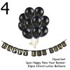 Dekorace - nafukovací balónky s nápisem na oslavu nového roku - výprodej skladu - balońky - silvestr