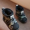 Dětské oblečení - boty - dětské chlapecké zimní válenky s vojenským vzorem - zimní boty - výprodej skladu