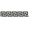 Samolepící dekorace Labyrint -10ks- barevné varianty - 70% (Barva Černá)