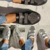 Boty - dámské boty - krásné třpytivé tenisky zdobené kamínky na suchý zip - dámské tenisky - dárky pro ženy