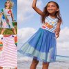 Dětsié oblečení - šaty - dívčí šaty - letní dívčí šaty ve třech variantách - letní šaty - výprodej skladu